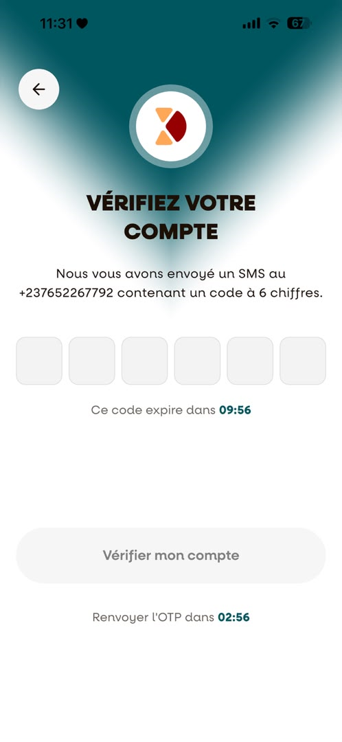 Code de vérification