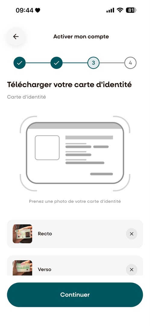 Activer le compte